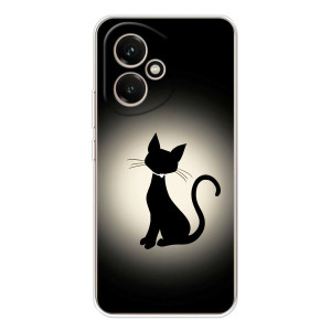 Чехол с принтом для Huawei Honor 400 (AlphaPrint) Модные коты