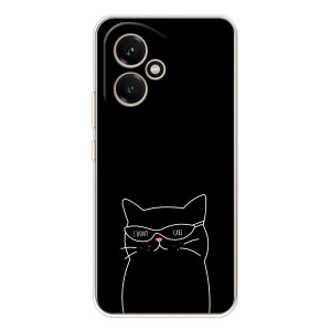 Чехол с рисунком кот на Huawei Honor 400