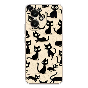 Чехол с рисунком кот на Huawei Honor 400