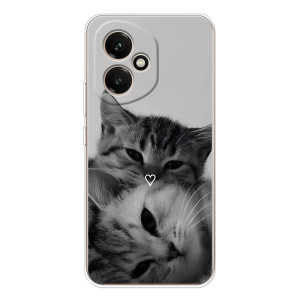 Чехол с рисунком кот на Huawei Honor 400