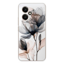 Чохол з квітковим принтом на Модель телефона "Huawei Honor 400" украинськими буквами та цифрами буде виглядати так: "Хуавей Хонор 400". (Квіти на білому)