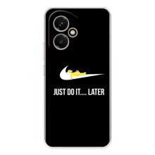 Чехол с логотипом Найк на Huawei Honor 400 (Nike just do it)