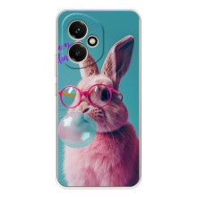 Чохол з принтом стильні тварини для Модель телефона "Huawei Honor 400" украинськими буквами та цифрами буде виглядати так: "Хуавей Хонор 400". (Кролик в окулярах)