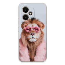 Чохол з принтом стильні тварини для Модель телефона "Huawei Honor 400" украинськими буквами та цифрами буде виглядати так: "Хуавей Хонор 400". (Лев в окулярах)