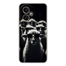 Чохол з принтом стильні тварини для Модель телефона "Huawei Honor 400" украинськими буквами та цифрами буде виглядати так: "Хуавей Хонор 400". (Овечка в окулярах)