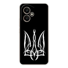 Чехол с украинским гербом на Huawei Honor 400 (Герб на черном)