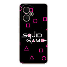 Чехол Гра в кальмара для Huawei Honor 400 – Логотип игры кальмара