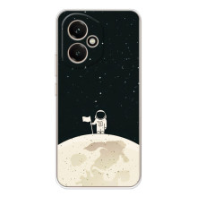 Космические Чехлы для Хуавей Хонор 400 (VPrint) (На луне)
