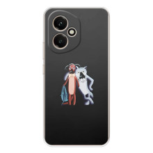 Мультяшний принт на Чохол для Модель телефона "Huawei Honor 400" українськими буквами та цифрами буде виглядати так: **Хуавей Гонор 400**. (Шо, опять)