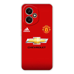 Силиконовые Чехлы принт Футбол на Huawei Honor 400 – Man United