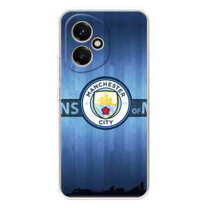 Силиконовые Чехлы принт Футбол на Huawei Honor 400 – ManCity