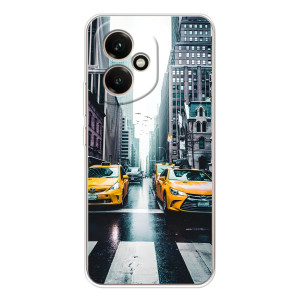 Силиконовый бампер (Работники) на Huawei Honor 400 – Такси