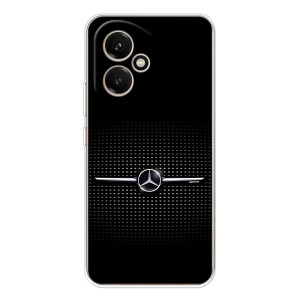 Силіконовий бампер з картинкою машини на Huawei Honor 400 – Mercedes