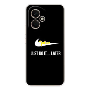 Силиконовый Чехол на Huawei Honor 400 с картинкой Nike (Later)