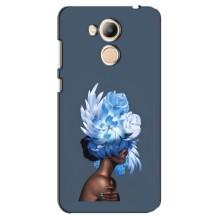 Чехлы (ART) Цветы на Huawei Honor 6c Pro (VPrint) (Цветы на голове)