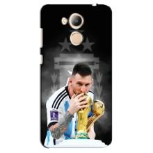 Чехлы для Huawei Honor 6c Pro (Leo чемпион) (AlphaPrint) (Месси Чемпион)