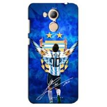 Чехлы для Huawei Honor 6c Pro (Leo чемпион) (AlphaPrint) (Месси сборная)