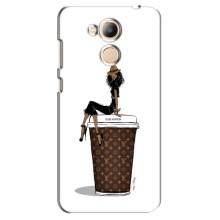 Чехлы Луи Витон для Huawei Honor 6c Pro (AlphaPrint - LOUIS VUITTON) (кофе LOUIS VUITTON)