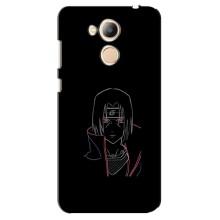 Чехлы на тему: Итачи Учиха для Huawei Honor 6c Pro (AlphaPrint) – силуэт Итачи