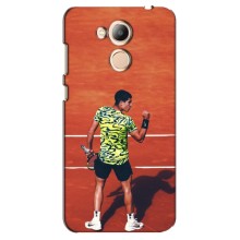 Чехлы с принтом Спортивная тематика для Huawei Honor 6c Pro – Алькарас Теннисист
