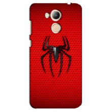 Чехол с человеком пауком для Huawei Honor 6c Pro - (AlphaPrint) (Паук Марвел)