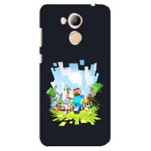 Чехол Майнкрафт на Huawei Honor 6c Pro (AlphaPrint) Minecraft (персонажи Minecraft)