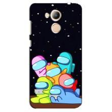 Чехол Амонг Ас для Huawei Honor 6c Pro (AlphaPrint) (Скины в космосе)