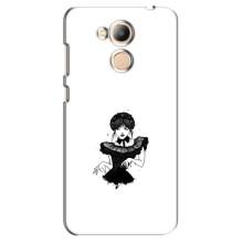 Чехлы Венсдей на Huawei Honor 6c Pro Уэнсдей (AlphaPrint) (танец Уэнздей)
