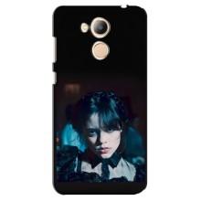 Чехлы Венсдей на Huawei Honor 6c Pro Уэнсдей (AlphaPrint) (взгляд Уэнздей)