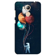 Космические Чехлы для Хонор 6С Про (VPrint) (Планеты шарики)