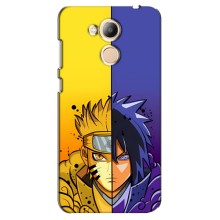 Купить Чехлы на телефон с принтом Anime для Хуавей Хонор 6С Про – Naruto Vs Sasuke