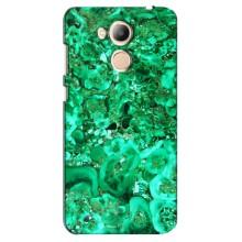 Мраморный чехол на Huawei Honor 6c Pro (VPrint) – Салатный Мрамор
