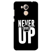 Силіконовый Чохол на Huawei Honor 6c Pro з картинкою НАЙК (Never Give UP)