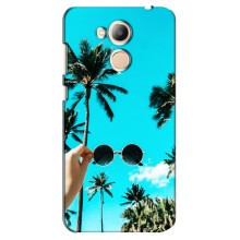 Силиконовый чехол с КАРТИНКАМИ лето для Huawei Honor 6c Pro (AlphaPrint) (Взгляд лето)