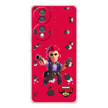 Бампер (ТПУ) с принтом Brawl Stars на Hmm-70 Haюӭ̈й Хонор 70 (Кольт на красном)