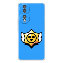 Бампер (ТПУ) с принтом Brawl Stars на Hmm-70 Haюӭ̈й Хонор 70 (Значок)