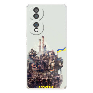 Чехлы на военную тематику для Huawei Honor 70 – Азовсталь