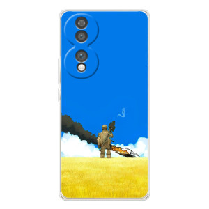 Чехлы на военную тематику для Huawei Honor 70 – Попадание