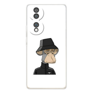 Чехлы с Обезьянами NFT для Huawei Honor 70 (AlphaPrint)