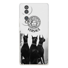 Чехлы VERSACE для Хайер Хоннор 70 (PREMIUMPrint) (Доберман Версаче)