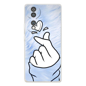 Чехлы (Знак сердечка) на Huawei Honor 70 – Сердечка знак