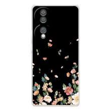 Чехол для Хайер Хоннор 70 - с принтом (Дизайнерские) (AlphaPrint) (Маленькие цветы)