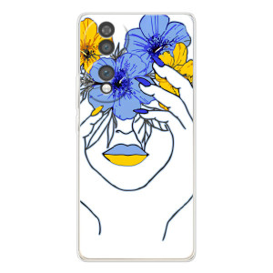 Чехол на Huawei Honor 70 Украинский дизайн (Украинка на всю голову)