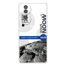 Силиконовый бампер с принтом "Наса" на Huawei Honor 70 – Билет в космос