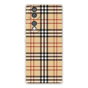 Чохол з Брендами одягу на Хuавеі Хонор 70 – Burberry стиль