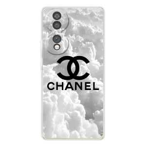 Чохол з Брендами одягу на Хuавеі Хонор 70 – CHANEL