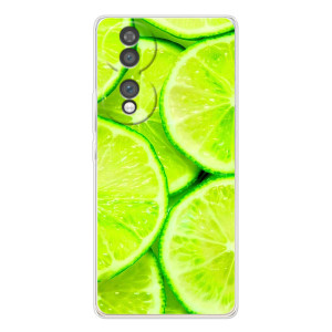 Чехол с изображением  вкусной еды для Huawei Honor 70 – Лайм