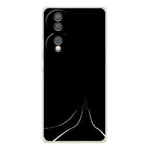 Чохол з картинками на чорному фоні для Huawei Honor 70 – Дорога
