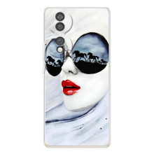 Чехол с картинкой Модные Девчонки Huawei Honor 70 (Любительница коней)