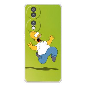 Чехол с Симпсонами для Huawei Honor 70 (VPrint)